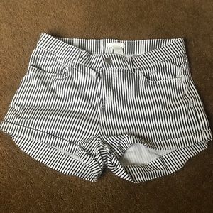 H&M striped shorts
